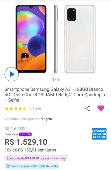 Samsung Galaxy A31 Price In India Full Specifications  Features 12th Aug 2020 At Gadgets Now